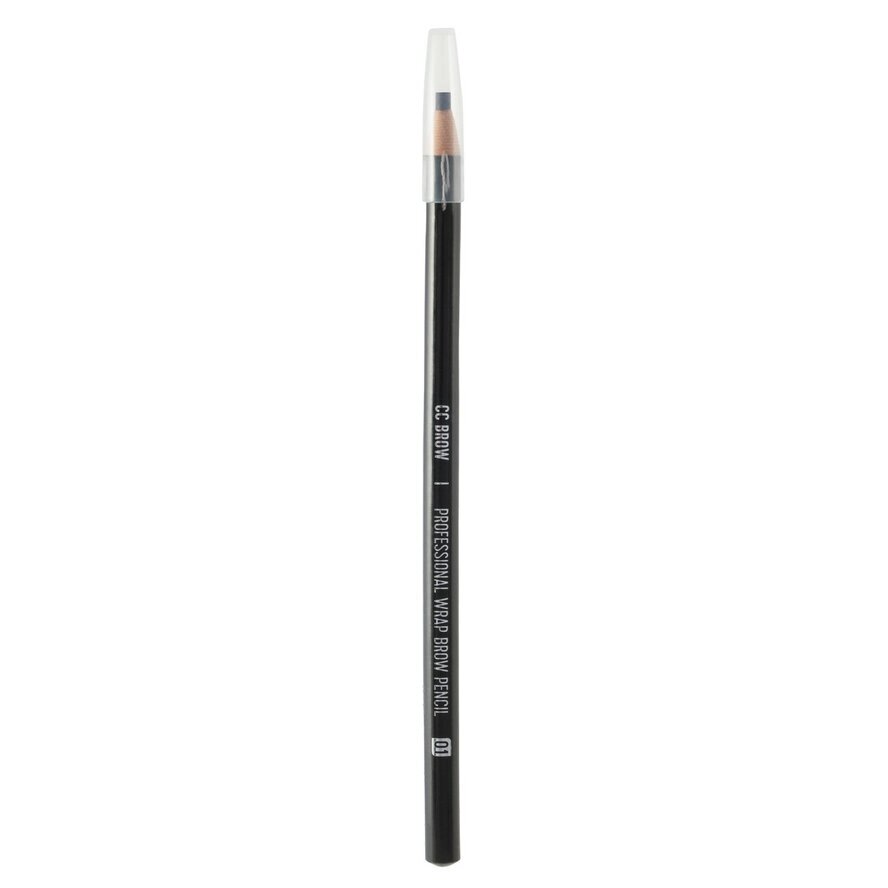 Карандаш для бровей Wrap brow pencil, CC Brow, 01 (черный) от компании Lucky Master - фото 1