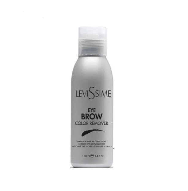 Лосьон очищающий для снятия краски с кожи Eyebrow Color Remover LeviSsime, 100 мл от компании Lucky Master - фото 1