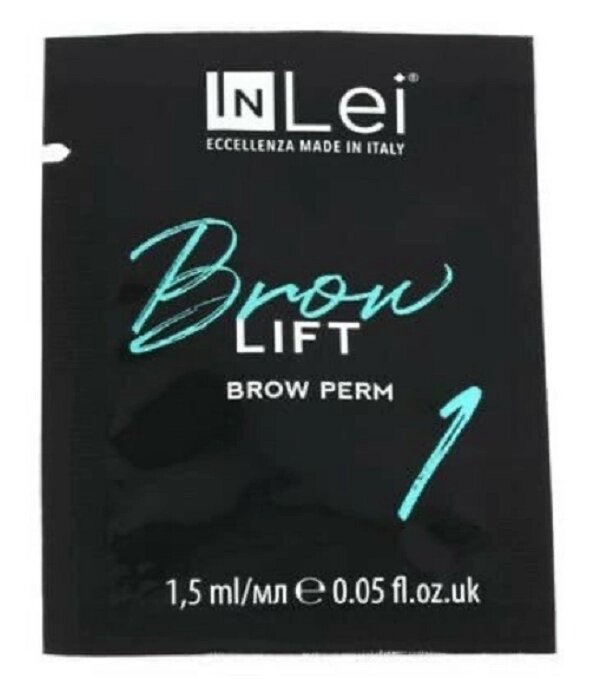 Перманентный состав для бровей InLei "Brow Lift 1" 1.5мл ##от компании## Lucky Master - ##фото## 1