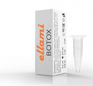Составы Botox для ламинирования и ботокса Ellami мягкая формула, 0,5 мл