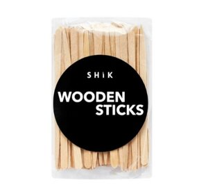 Деревянные шпатели для нанесения воска Wooden sticks SHIK
