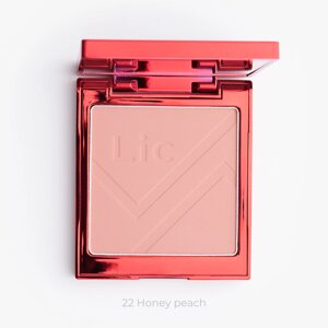 Румяна матовые для лица, 22 Honey Peach, Lic