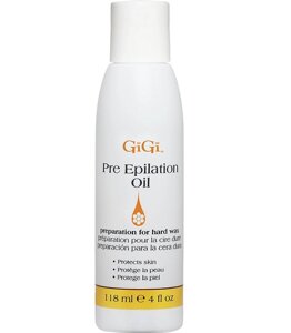 Масло для подготовки кожи к процедуре глубокой эпиляции Pre-Epilation Oil, GiGi, 118 мл