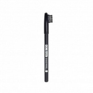 Контурный карандаш для бровей brow pencil CC BROW, цвет 01 (серо-черный)