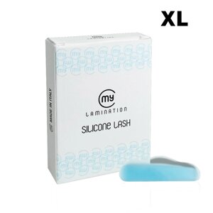 Силиконовые бигуди (валики) для завивки ресниц My Lamination (Silicone Lash BLUE (размер XL) 1 пара/без коробки