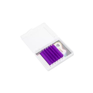 Ресницы фиолетовые (purple) Lovely MINI - 6 линий - MIX