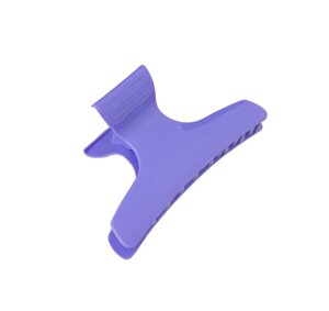 Зажимы для волос пластиковый, бабочка ZB-03, 9 см (фиолетовый)