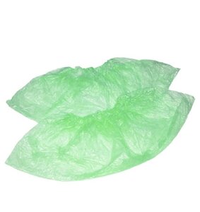 Бахилы полиэтиленовые Зеленые (упаковка 35 пар)