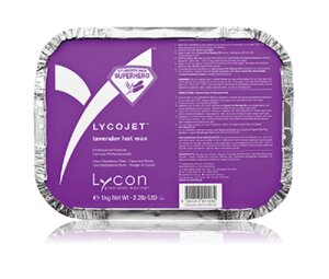 Горячий воск Лайкоджет с лавандой Lycon Lycojet Lavender Wax Суперсильный, 1 кг