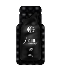 СОСТАВ №3 ДЛЯ ЛАМИНИРОВАНИЯ РЕСНИЦ CC LASHES X-CURL CARE, САШЕ 0,8Г