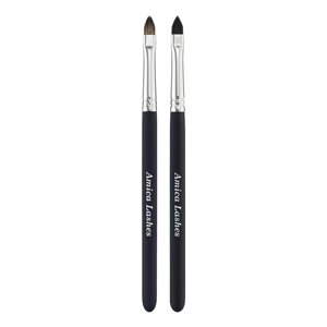 Набор Amica Lashes кисти E1 и N1 Audrey Сollection для нанесения составов и пигмента, 13 см