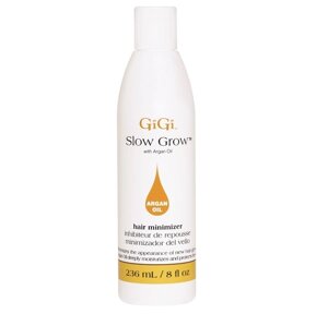 Увлажняющий лосьон с аргановым маслом для замедления роста волос Slow Grow Lotion, GiGi, 236 мл