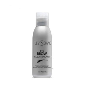 Лосьон очищающий для снятия краски с кожи Eyebrow Color Remover LeviSsime, 100 мл