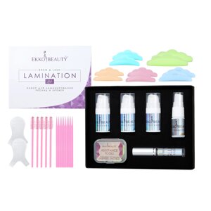 Набор для ламинирования бровей и ресниц, EkkoBeauty