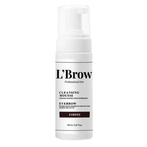 Очищающий мусс-пенка для бровей L`Brow 150 мл (Кофе)
