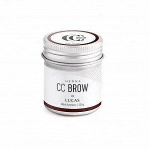 Хна для бровей CC BROW в баночке Dark Brown, 10 гр