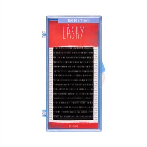 Ресницы чёрные LASHY - 16 линий - MIX Lovely