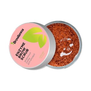 Энзимный скраб для бровей, Enzyme Scrub BrowXenna, 50 гр