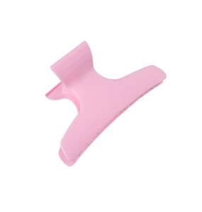 Зажимы для волос пластиковый, бабочка ZB-03, 9 см (розовый)