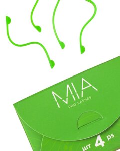Lamistrip стрипы для ламинирования ресниц MIA PRO LASHES (зеленые)