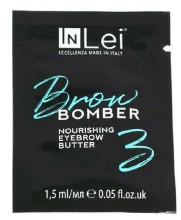 Питательное масло для бровей InLei "Brow Bomber 3" 1.5 мл ##от компании## Lucky Master - ##фото## 1