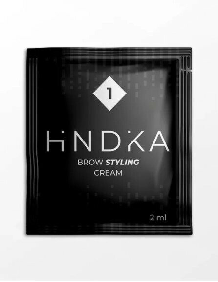 Состав 1 для ламинирования бровей Hindika Brow Styling Cream, 2 мл ##от компании## Lucky Master - ##фото## 1