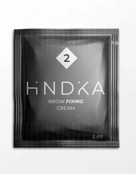 Состав 2 для ламинирования бровей Hindika Brow Fixing Cream, 2 мл от компании Lucky Master - фото 1