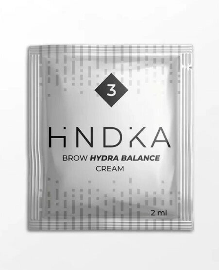 Состав 3 для ламинирования бровей Hindika Brow Hydra Balance, 2 мл ##от компании## Lucky Master - ##фото## 1