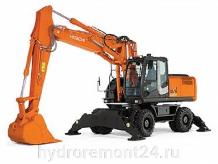 Диагностика экскаватора HITACHI ZX220W-3 от компании Ремонтно-механическое предприятие ООО «Гермес» - фото 1