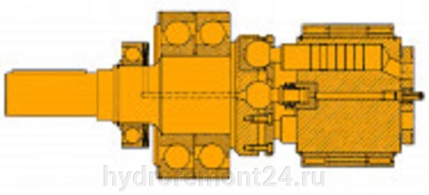 Ремонт гидравлического насоса Bosch Rexroth 481CV Rotary-Group - обзор