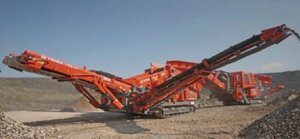 Ремонт наклонных грохотов Terex Finlay 863