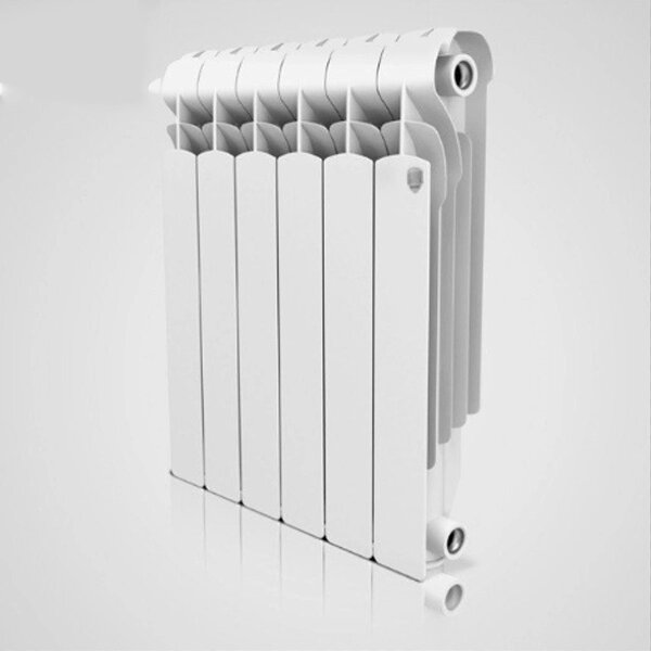 Алюминиевый секционный радиатор Indigo 500 10 секц. от компании Труба-Обсадная - фото 1