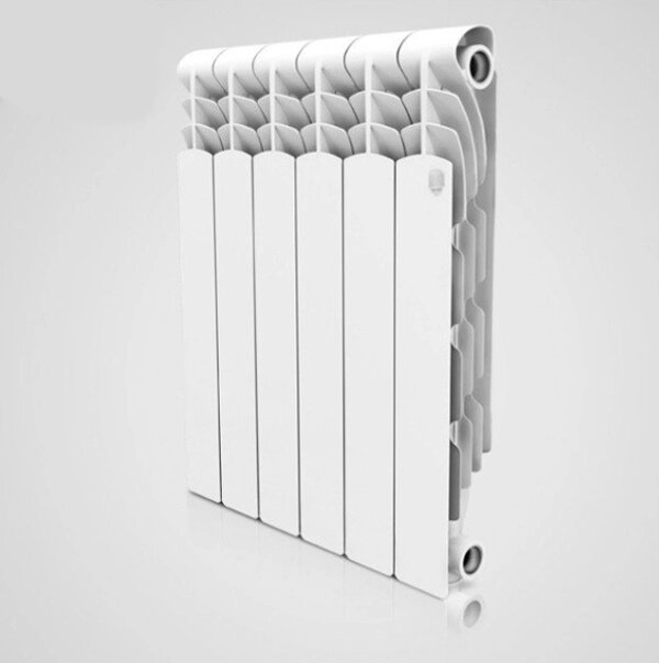 Алюминиевый секционный радиатор Revolution 350 6 секц. от компании Труба-Обсадная - фото 1