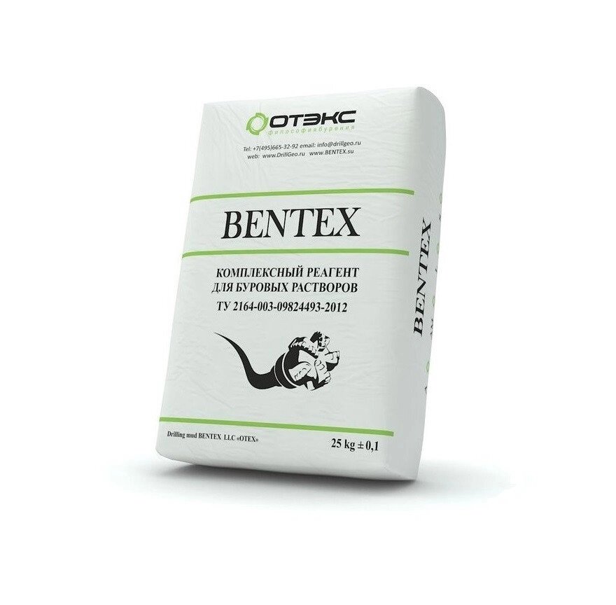 Бентонит Bentex-L (мешок 25 кг) от компании Труба-Обсадная - фото 1
