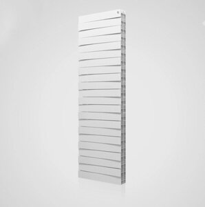 Биметаллический вертикальный дизайн-радиатор PIANOFORTE TOWER Bianco Traffico (белый), 18 секций