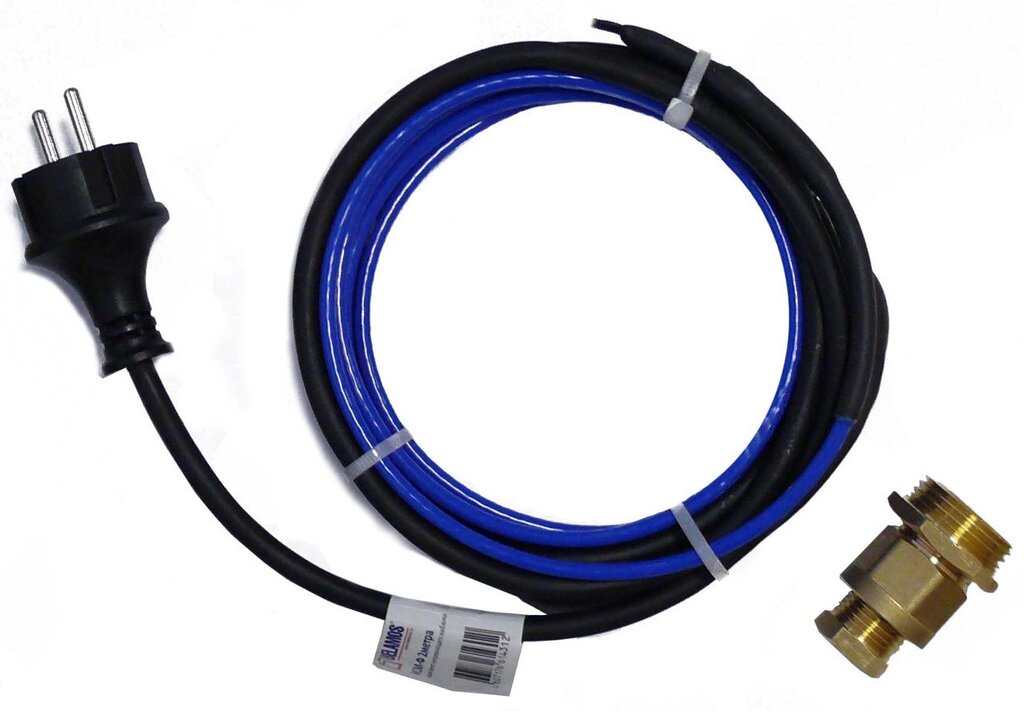 Комплект нагревающего кабеля Беламос KIT КСМ-Ф15 2 м от компании Труба-Обсадная - фото 1