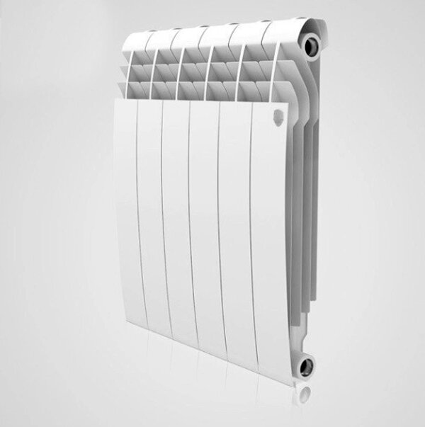 Биметаллический дизайн-радиатор BILINER Bianco Traffico (белый) 12 секц. - сравнение