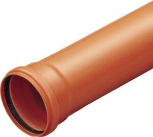 Труба ПВХ (НПВХ) 110х3,2х560 мм для наружной канализации