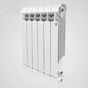 Алюминиевый секционный радиатор Indigo 500 6 секц.