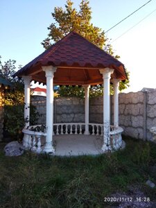 Фасадная колонна с капителью в Феодосии. Д=18см