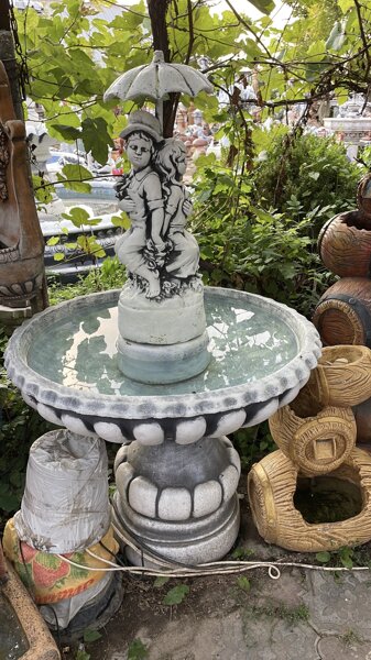 Виды декоративных фонтанов для сада