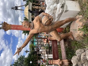 Скульптура парковая - Космонавт Ю. Гагарин. Арт21
