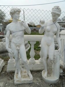 Садовая скульптура для дома и дачи - Адам и Ева. Арт. 265