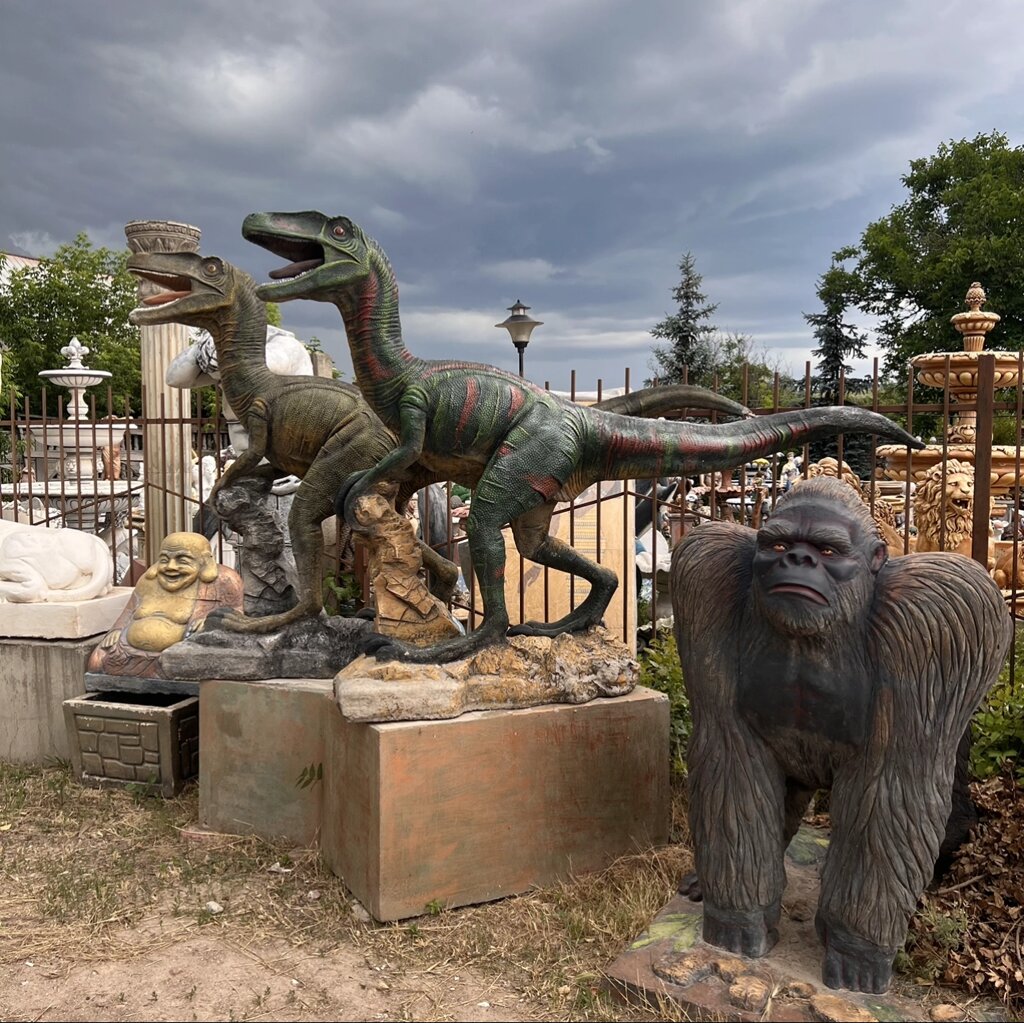 Скульптура Динозавр от компании КЭУ - фото 1