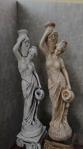 Скульптура для дачи-Девушка с кувшином