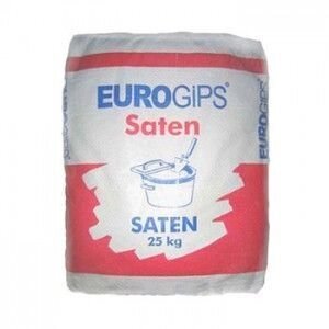 Гипсовая финишная шпаклёвка Eurogips Saten, мешок 25 кг
