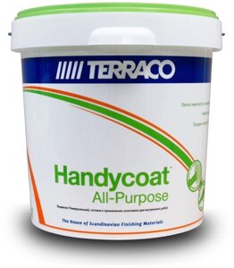 Готовая универсальная шпатлевка Terraco Нandycoat All-Purpose ведро 25 кг