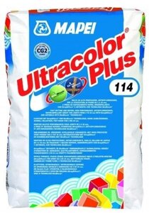 Затирка для швов Ultracolor Plus Mapei, пакет 2 кг