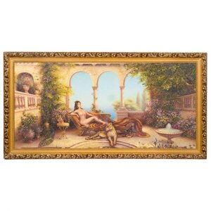 Картина с каменной крошкой "Шахерезада" багет 39х76 см К22 117577
