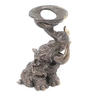 Подставка для шара "Слон" из бронзы 117097